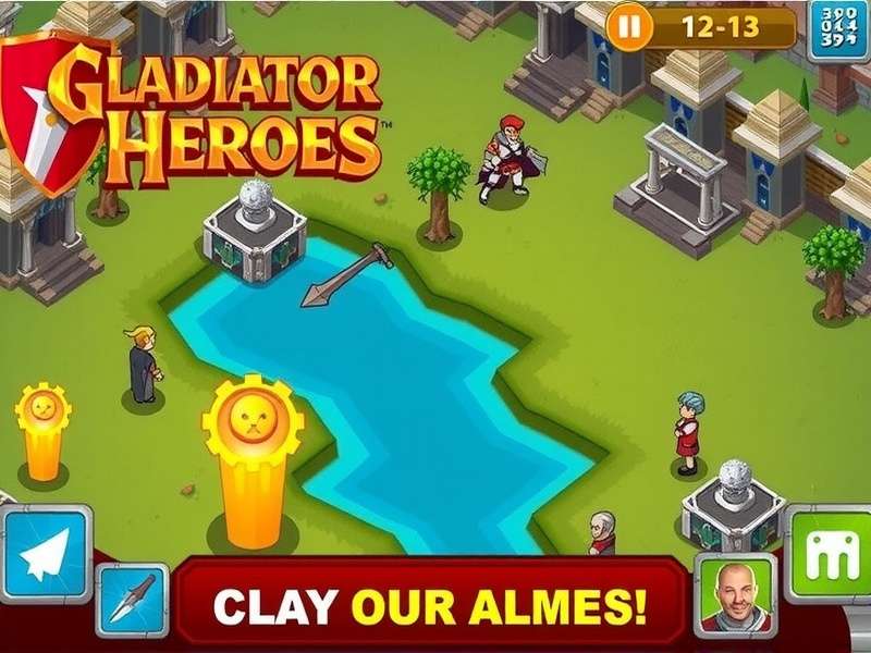 Gladiator Heroes Game Screenshot